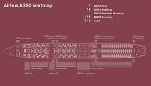 swiss stellt a350 seatmap vor you
