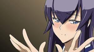 dead saeko busujima anime purple