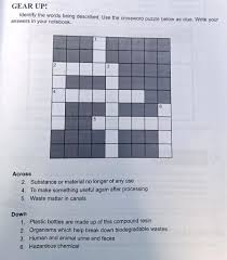 crossword puzzle below as a clue