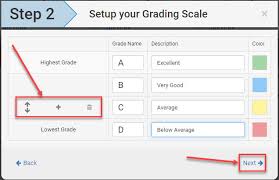 cl grade report grading scales