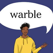 Warble in spanish