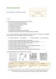 Biologia 6 worksheet