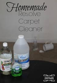 homemade resolve carpet cleaner