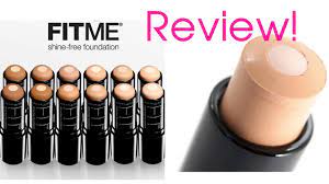 review maybelline fit me shine free