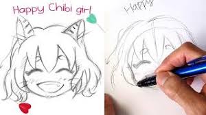 Once you start understanding how to draw a chibi, you can begin. How To Draw Chibi Girls Facial Expressions Step By Step Youtube