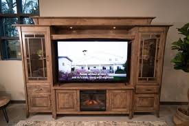 6 Piece Entertainment Center With Glass