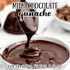 milk chocolate ganache with stovetop