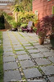 Permeable Patio With Concrete Aggregate