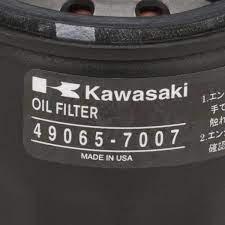 kawasaki oil filter for kawasaki 22