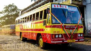 brand new ksrtc superfast bus on its