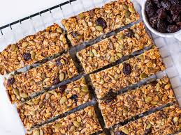 easy banana bread granola bars nut