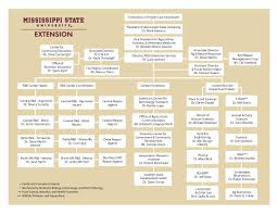Extension Organizational Chart Mississippi State