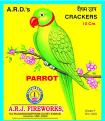 10 cm parrot ard fireworks