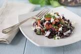 black bean salad with feta