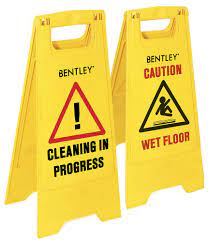 bentley safety sign floor warning