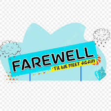 farewell png transpa images free