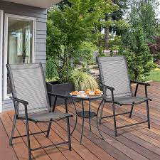 Giantex Set Of 4 Patio Chairs Outdoor