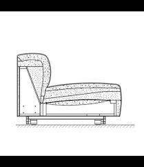 soft modular 3 seater sofa nordic new