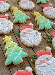 christmas sugar cookies with royal