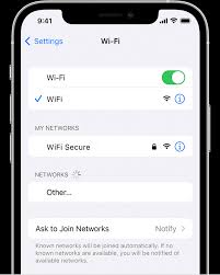 connect to wi fi on your iphone ipad