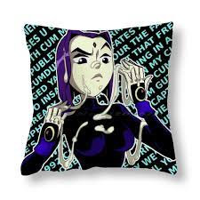 The Zone Black Raven Pillow Case Throw Pillow Cover Cotton Linen Flax  Thecum Zone Volkor Supload Welcome To The Zone Meme - AliExpress
