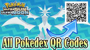 Pokemon Ultra Sun & Ultra Moon - Complete Pokedex w/ All QR Codes - YouTube