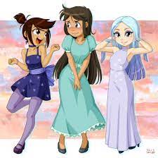 andrea davenport, molly mcgee, and libby stein-torres (the ghost and molly  mcgee) drawn by uotapo | Danbooru