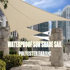 triangle waterproof shade sail shade