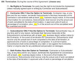 Free Subcontractor Agreement Templates Pdf Word Eforms