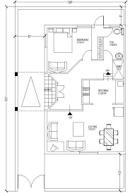 30 X 50 South Facing House Plan With