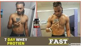 whey protein before and after