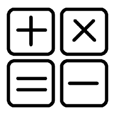Download and host it on your own server. Calculator Icon Black And White 21077 Free Icons Library
