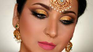 indian bridal eye makeup look