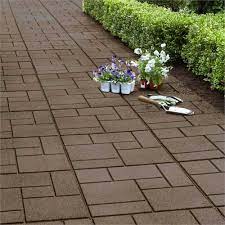 Recycled Rubber Pavers Cobblestone