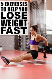 5 exercises to lose weight fast