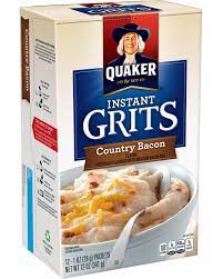 instant grits country bacon flavor