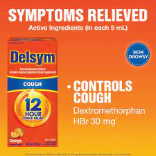 siro ho delsym 12 hour cough relief day