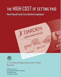 That way, your emergency fund can be saved for other purposes, like home repairs or medical emergencies. The High Cost Of Getting Paid How Payroll Cards Cost Darden Employees Rocunited