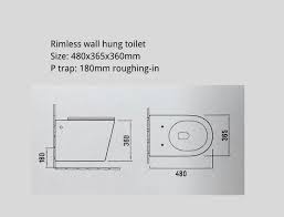 Rimless Wall Hung Matt Grey Toilet