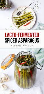 lacto fermented ed asparagus