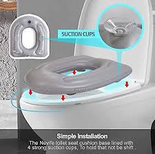 Inflatable Toilet Seat Cushion Raised
