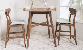 Though a circular wooden kitchen table is more stylish it can accommodate less number of chairs/stools than the other two. Best Small Kitchen Dining Tables Chairs For Small Spaces Overstock Com Tips Ideas