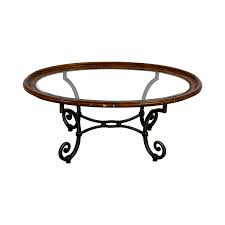 Shop the ethan allen coffee tables collection on chairish, home of the best vintage and used furniture, decor and art. 90 Off Ethan Allen Ethan Allen Glass Coffee Table Tables