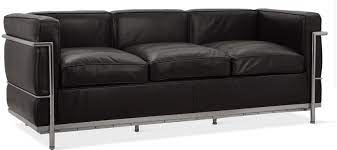 Seat Sofa Black Leather