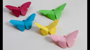 Easy Craft How To Make Paper Butterflies