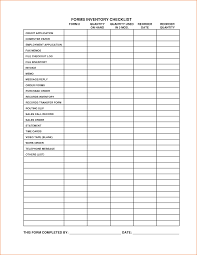 Checklist Format In Excel Sample Inventory Spreadsheets And 7 Free