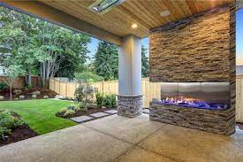 Outdoor Fireplace Flare Fireplaces