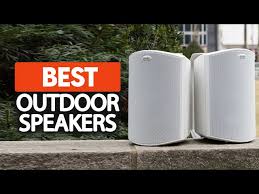 Best Outdoor Speaker In 2023 Wired