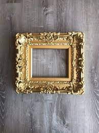 8x10 Gold Frame Baroque Style Fancy