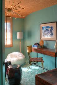 Dens Libraries Offices Turquoise Paint